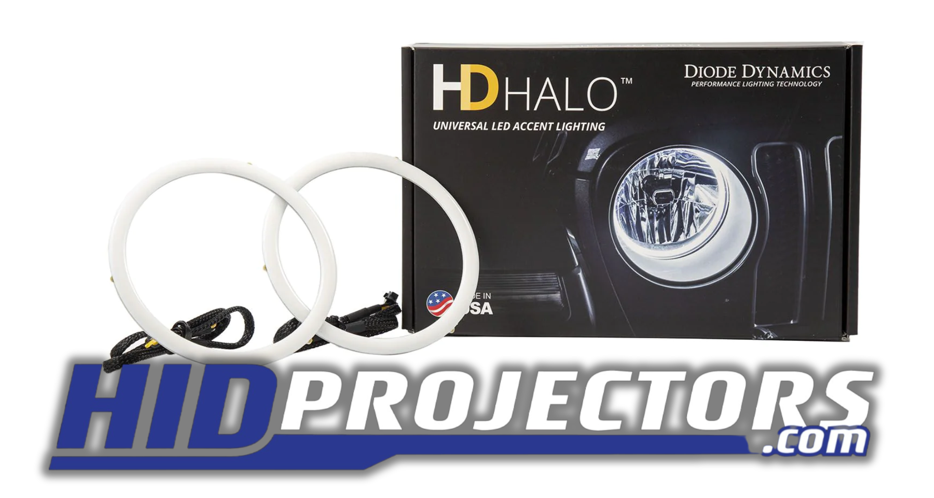100mm Switchback Angel Eyes - HD Halo Diode Dynamics