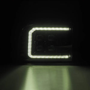 05 - 07 Ford Super Duty/Excursion NOVA - Series LED Projector Headlights Alpha - Black - HIDprojectors