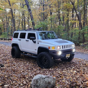 05' - 10' Hummer H3 Headlights With Monster Shrouds - HIDprojectors