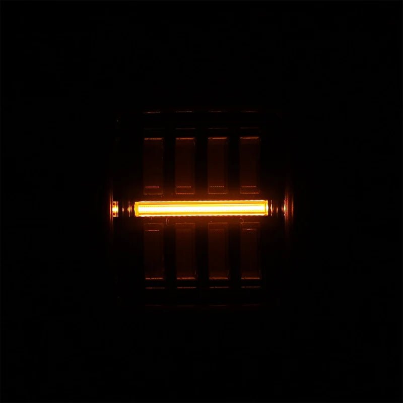 18 - 25 Jeep Wrangler JL NOVA - Series Prismatic LED Tail Lights Alpha - Black - HIDprojectors