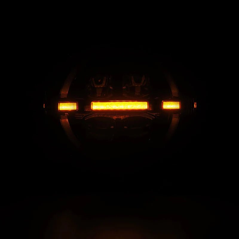 18 - 25 Jeep Wrangler JL NOVA - Series Prismatic LED Tail Lights Alpha - Black - HIDprojectors