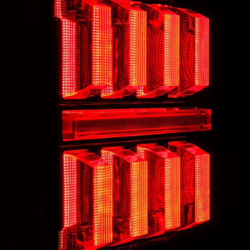 18 - 25 Jeep Wrangler JL NOVA - Series Prismatic LED Tail Lights Alpha - Black - HIDprojectors
