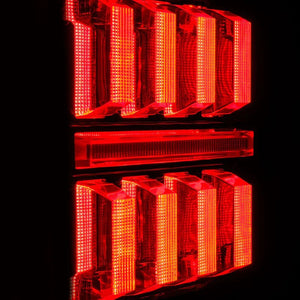 18 - 25 Jeep Wrangler JL NOVA - Series Prismatic LED Tail Lights Alpha - Black - HIDprojectors