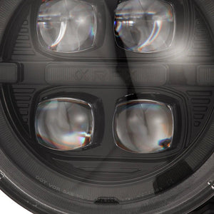 18 - 25 Jeep Wrangler JL NOVA - Series Prismatic LED Tail Lights Alpha - Black - HIDprojectors