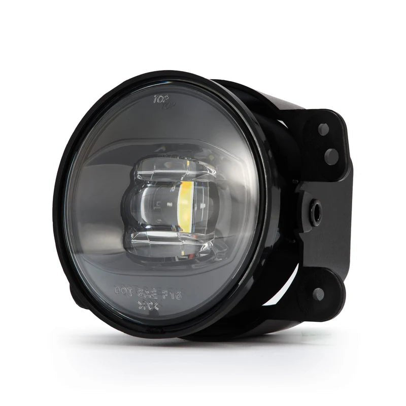 18 - 25 Jeep Wrangler JL (Rubicon/Sahara with OE Plastic Bumper) / Gladiator JT DoubleTap Dual Color LED Projector Fog Lights