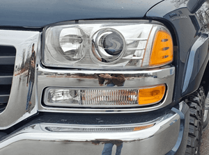 1999 - 2006 GMC Sierra LED Projector Headlights GMT800 - HIDprojectors