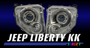 2008 - 2018 Jeep Liberty KK Stage 1 - HIDprojectors