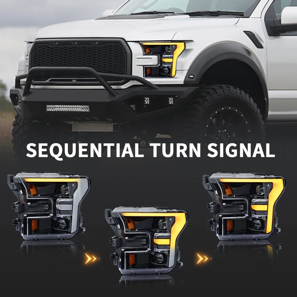 2015 - 2020 Ford F150 LED Headlights - HIDprojectors