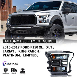 2015 - 2020 Ford F150 LED Headlights - HIDprojectors