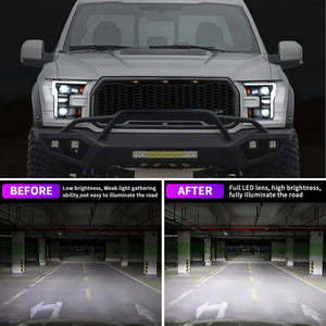 2015 - 2020 Ford F150 LED Headlights - HIDprojectors