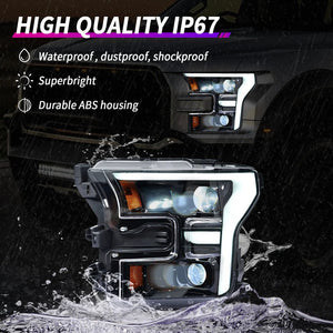 2015 - 2020 Ford F150 LED Headlights - HIDprojectors