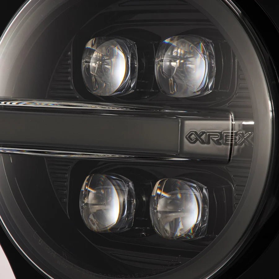 21 - 25 Ford Bronco /22 - 25 Ford Bronco Raptor NOVA - Series LED Projector Headlights Alpha - black - HIDprojectors