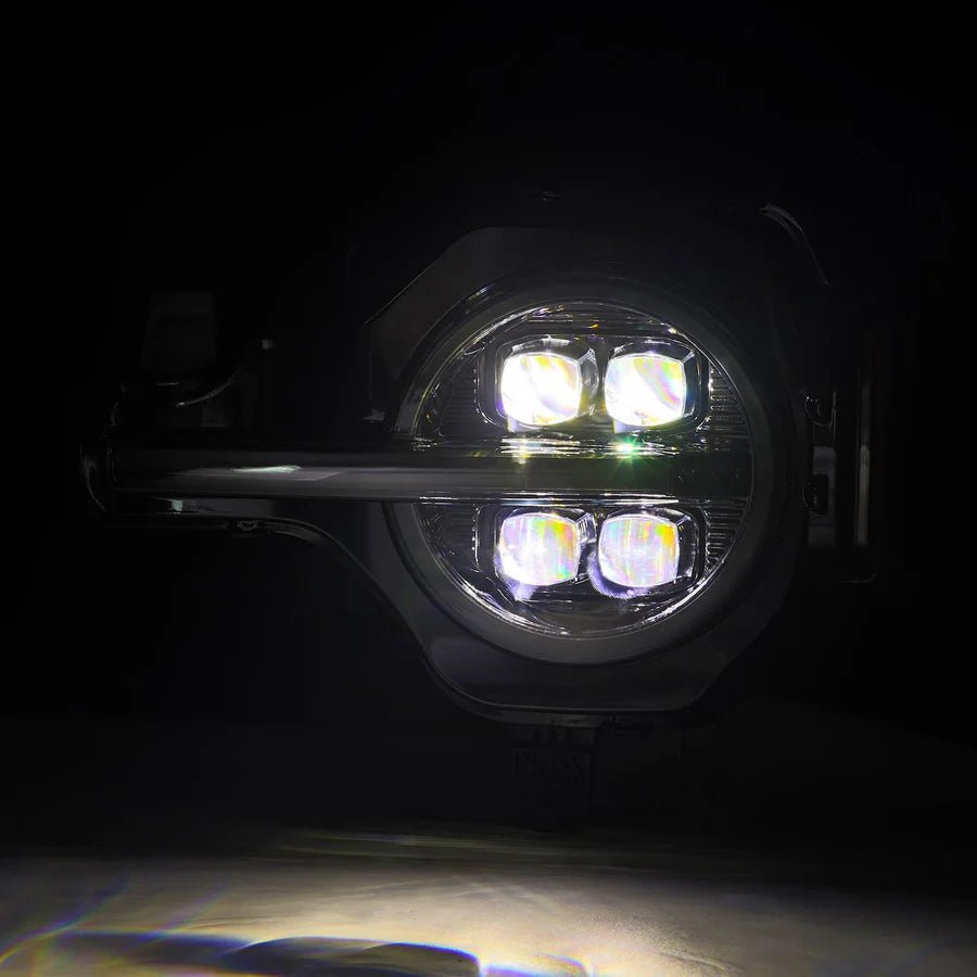 21 - 25 Ford Bronco /22 - 25 Ford Bronco Raptor NOVA - Series LED Projector Headlights Alpha - black - HIDprojectors
