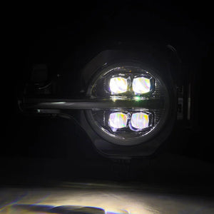 21 - 25 Ford Bronco /22 - 25 Ford Bronco Raptor NOVA - Series LED Projector Headlights Alpha - black - HIDprojectors