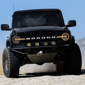 21 - 25 Ford Bronco /22 - 25 Ford Bronco Raptor NOVA - Series LED Projector Headlights Alpha - black - HIDprojectors