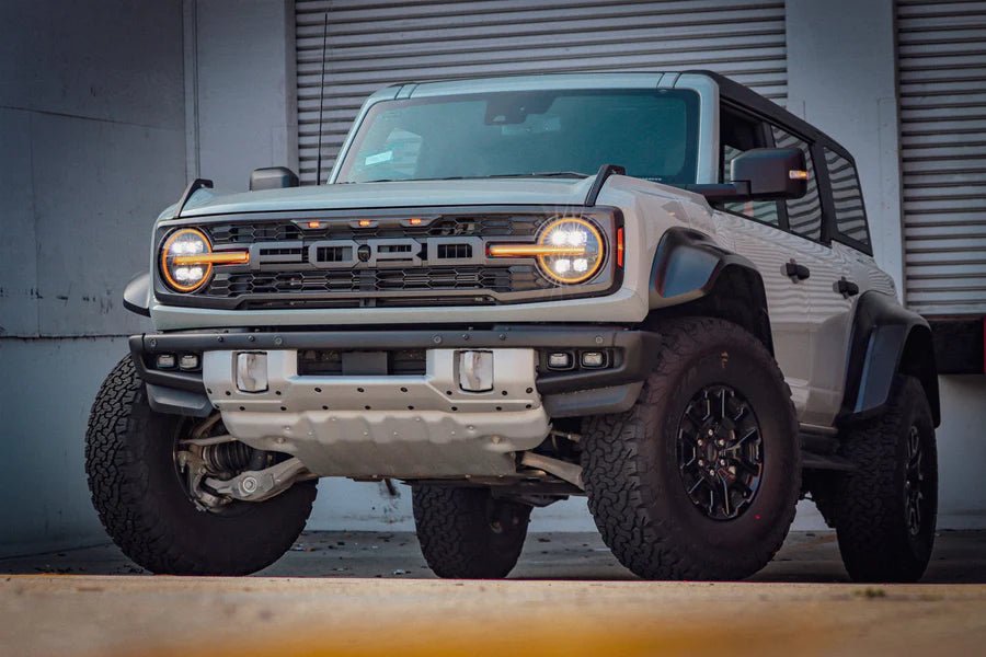 21 - 25 Ford Bronco /22 - 25 Ford Bronco Raptor NOVA - Series LED Projector Headlights Alpha - black - HIDprojectors
