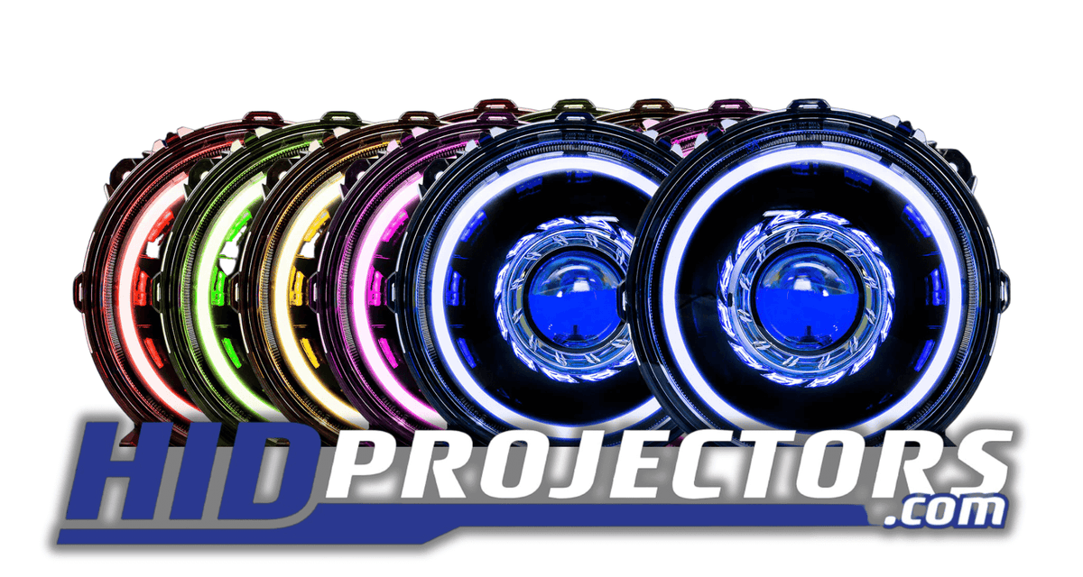 9" Turbine Stage 3 Bi - LED Projector Headlights - Black Friday - HIDprojectors