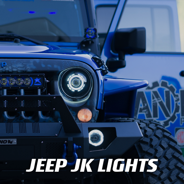 Jeep JK Wrangler menu image - 2007-2018 LED headlight upgrades
