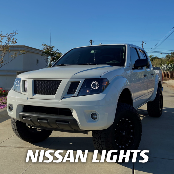 Nissan menu image - LED headlight upgrades for Nissan vehicles
