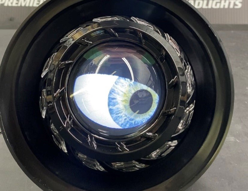 Digital Devil Eyes - Animated LED Eyeball - HIDprojectors