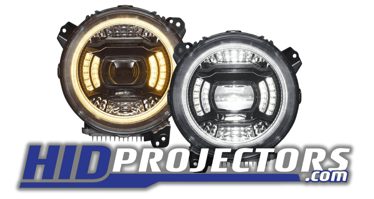 Elite LED Headlamps for 2020 - 2023 Jeep JL &amp; Gladiator - HIDprojectors