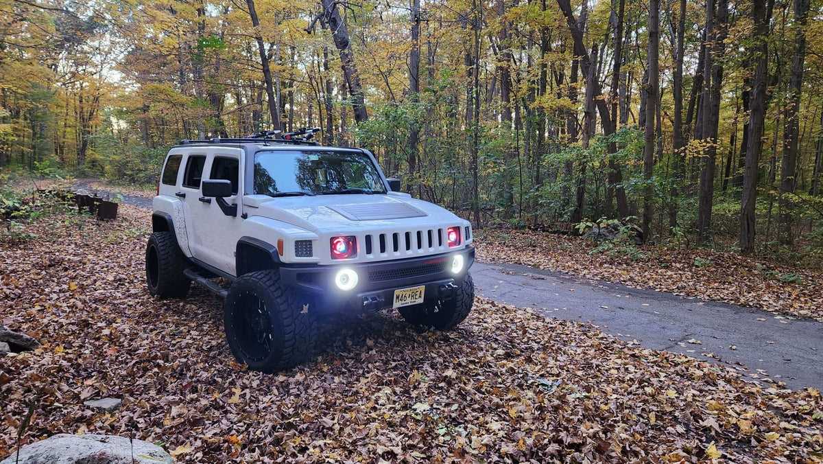 Hummer H3 Foglight Retrofit - HIDprojectors