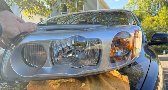 Volvo P2 Replacement Polycarbonate headlight lenses (pair)