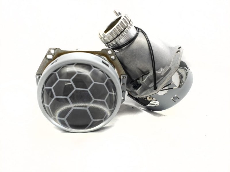 SR6 D1S Porsche Cayenne 957 ULTIMATE DIY KIT - Clear or Honeycomb lenses - HIDprojectors