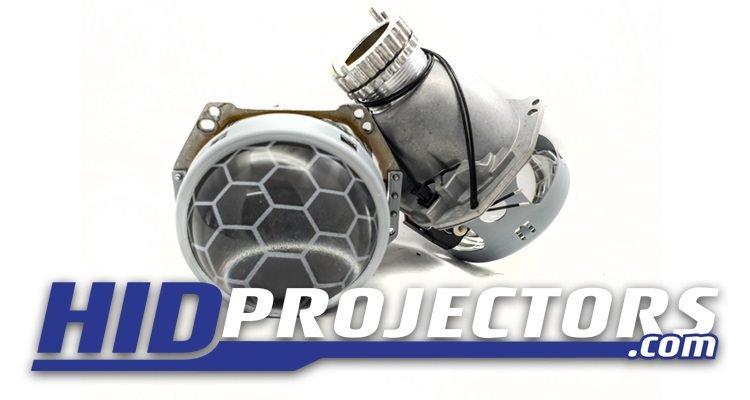 SR6 D1S Porsche Cayenne 957 ULTIMATE DIY KIT - Clear or Honeycomb lenses - HIDprojectors