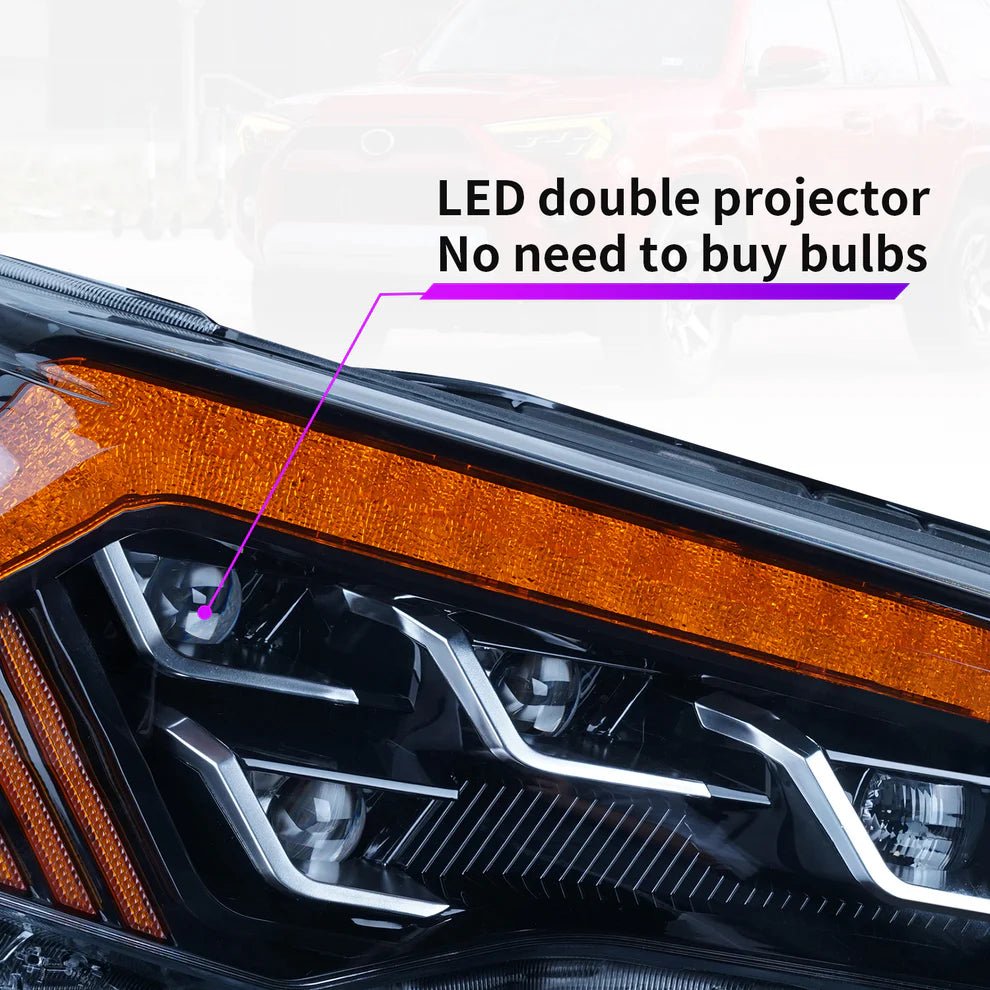 Toyota 4Runner 2014 - 2024 LED Headlights - HIDprojectors