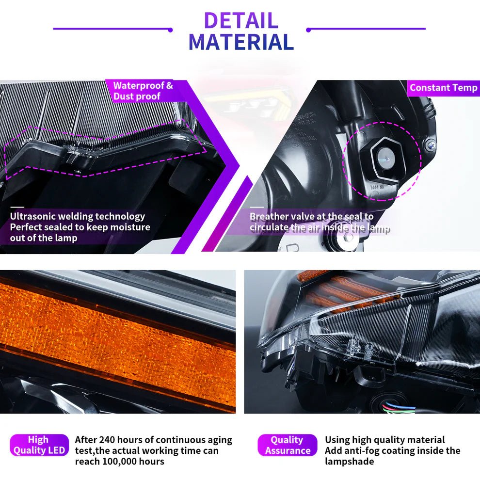 Toyota 4Runner 2014 - 2024 LED Headlights - HIDprojectors