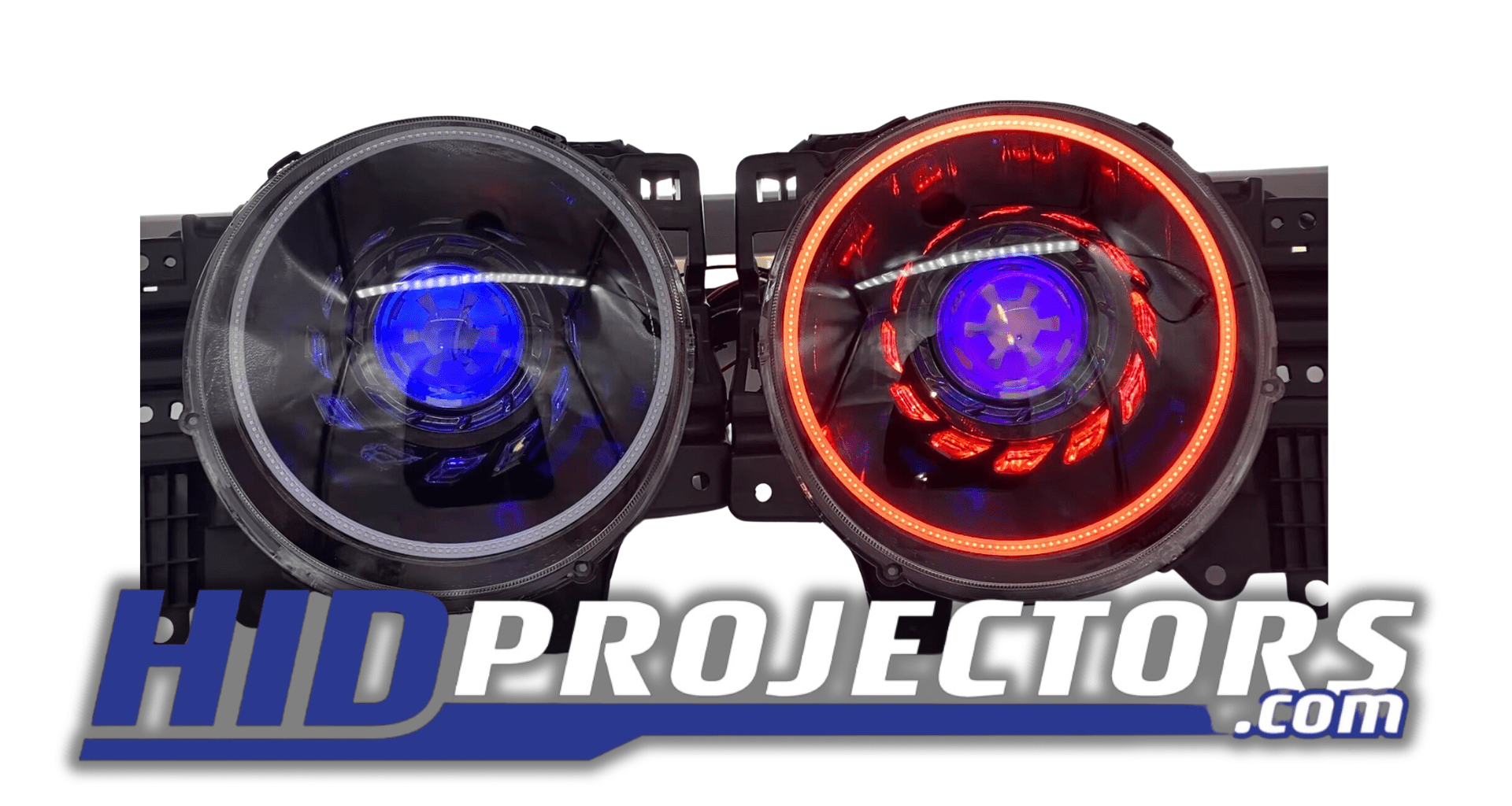 Toyota FJ Cruiser Stage 3 LED Headlights - HIDprojectors Toyota FJ Cruiser Stage 3 LED Headlights - HIDprojectors