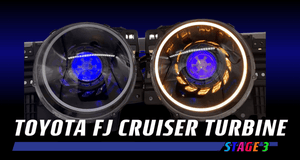 Toyota FJ Cruiser Turbine Stage 3 Black Friday - HIDprojectors