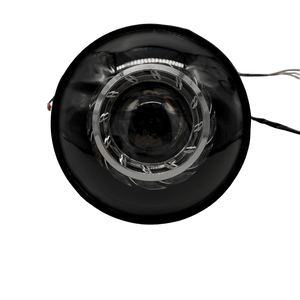 Turbine Color Changing HID headlight - Clearance (Single Headlight Chrome Shroud) - HIDprojectors