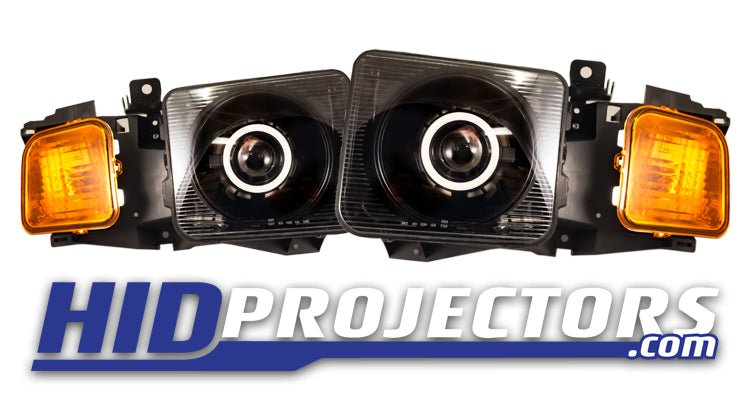 05&#39; - 10&#39; Hummer H3 Headlights With Monster Shrouds - HIDprojectors
