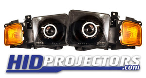 05' - 10' Hummer H3 Headlights With Monster Shrouds - HIDprojectors