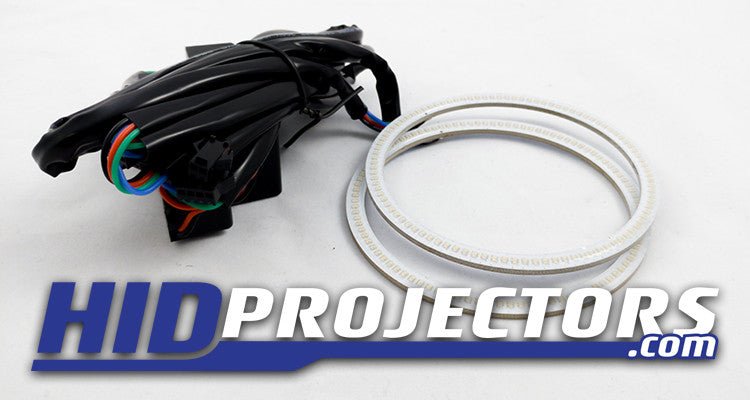 100mm color changing RGB Angel Eyes (SOLD AS A PAIR) - HIDprojectors