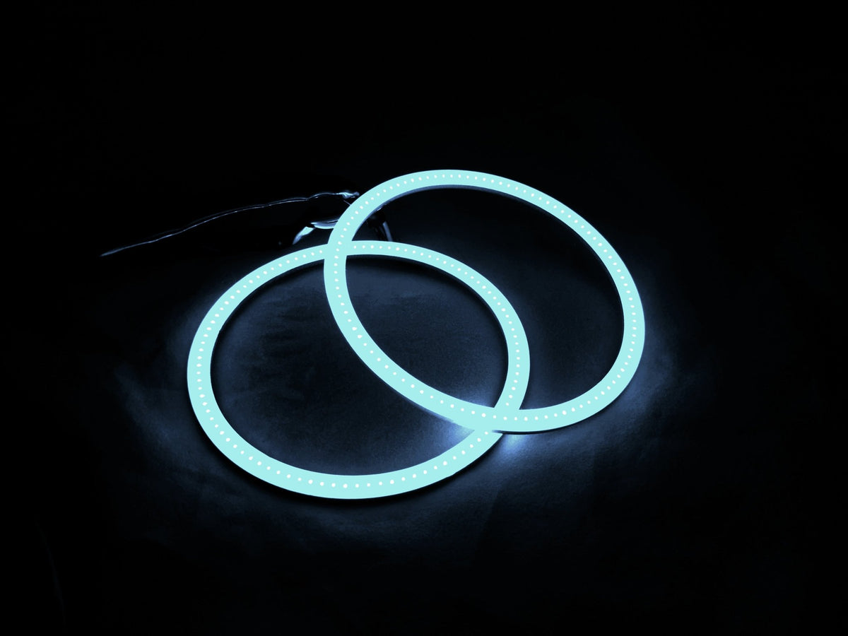 100mm color changing RGB Angel Eyes (SOLD AS A PAIR) - HIDprojectors