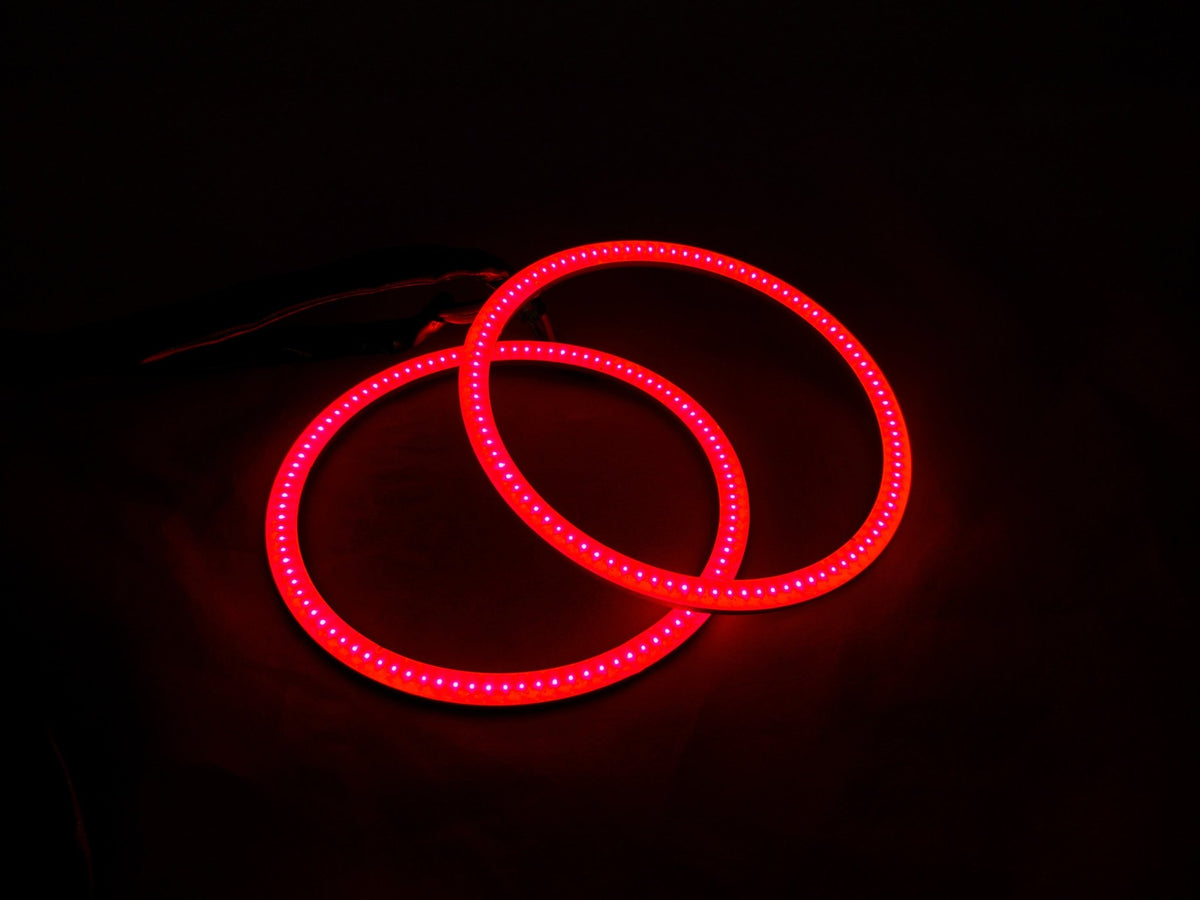 100mm color changing RGB Angel Eyes (SOLD AS A PAIR) - HIDprojectors