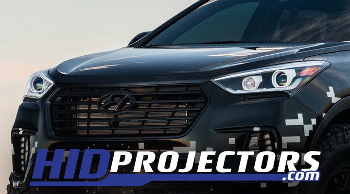 2016+ Hyundai Santa Fe Headlight Customization - HIDprojectors