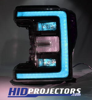 2017+ Ford Super Duty LED Headlight Customization Service (Mail In Your Lights) - HIDprojectors