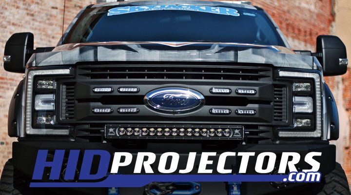 2017+ Ford Super Duty LED Headlight Customization Service (Mail In Your Lights) - HIDprojectors