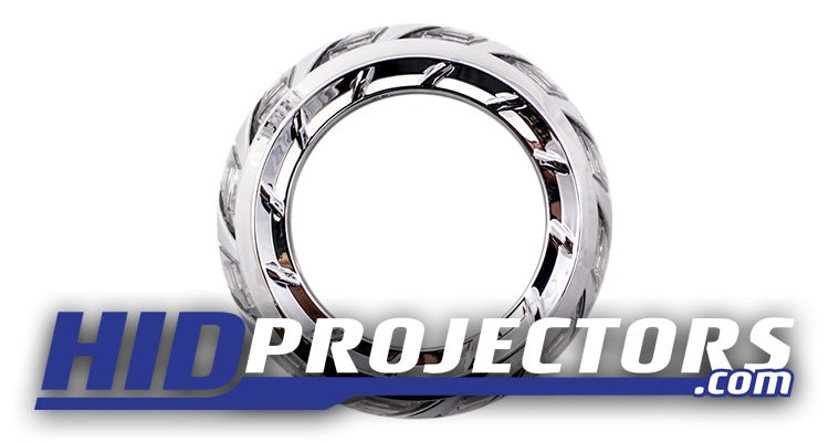 3&quot; Turbine Shrouds - Chrome - HIDprojectors