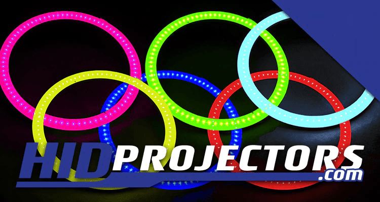 60mm RGB Angel Eyes / Halos Clearance Sale - HIDprojectors