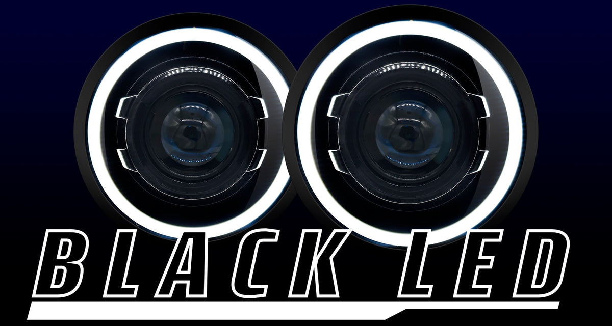 7&quot; Halo Black Series - HIDprojectors