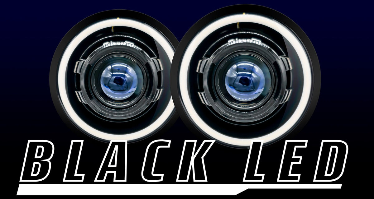 7&quot; Halo Black Series - HIDprojectors