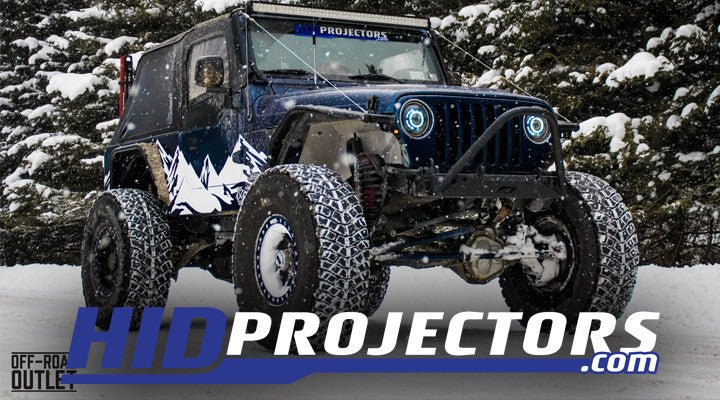 7&quot; MONSTER Stage 1 (HID version - Display lights - Clearance) - HIDprojectors