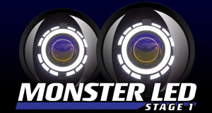7" MONSTER Stage 1 Hummer H3 Version - HIDprojectors