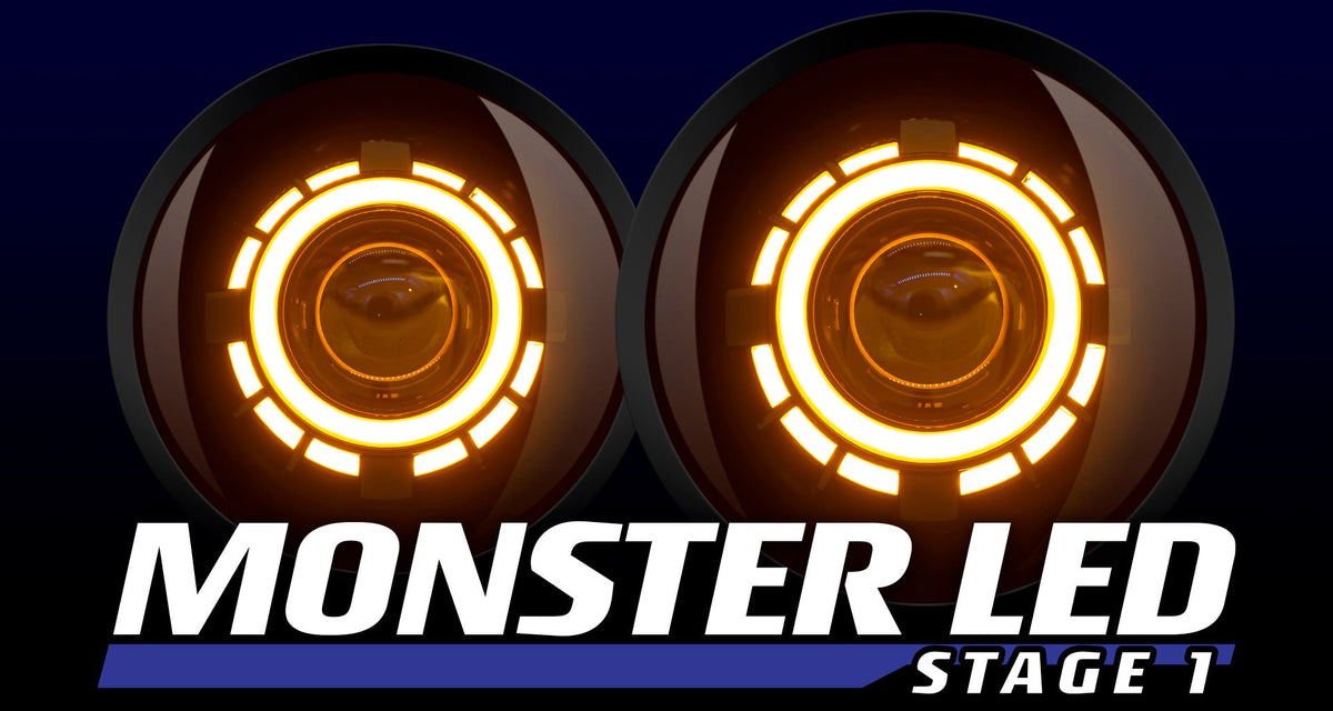 7&quot; MONSTER Stage 1 Hummer H3 Version - HIDprojectors
