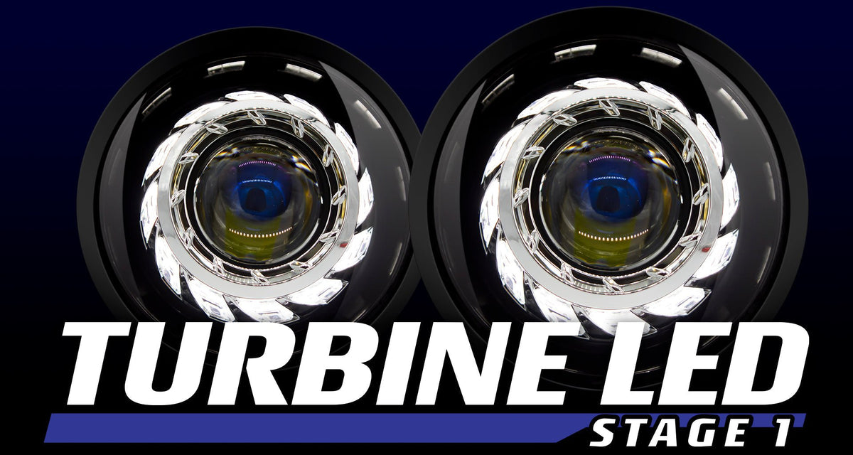 7" Turbine Stage 1 - Black Friday - HIDprojectors